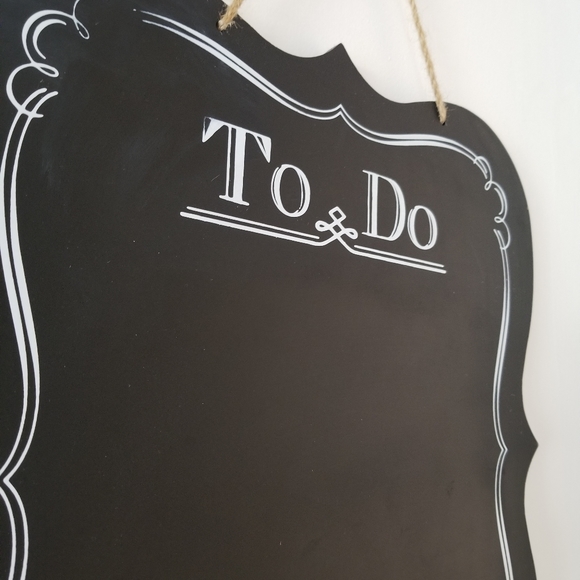 To Do Hanging Chalk Board - Picture 2 of 2